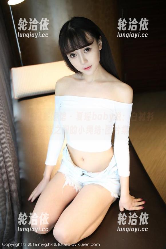 MyGirl美媛馆 - 夏瑶baby说：白衬衫与我之间的小绳结-图片集
