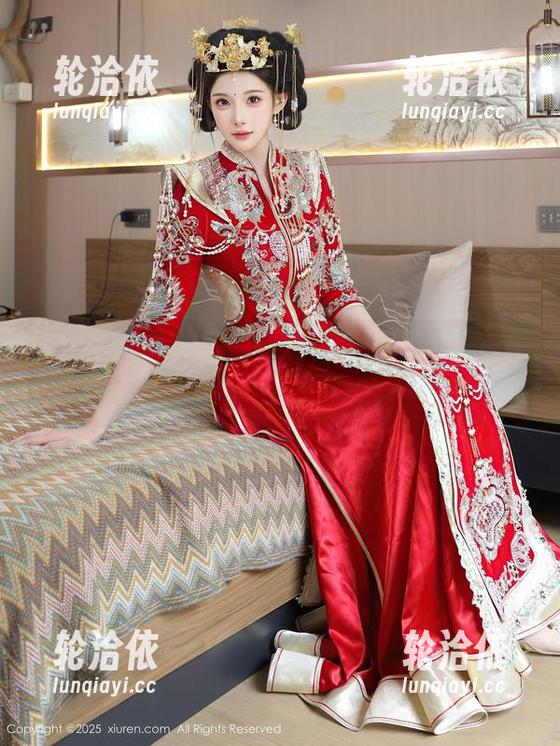 Xiuren秀人网-宋KiKi Xiuren秀人网 - 宋KiKi婚纱美图图集:然后一只橙子跑了出来,呃……啥?