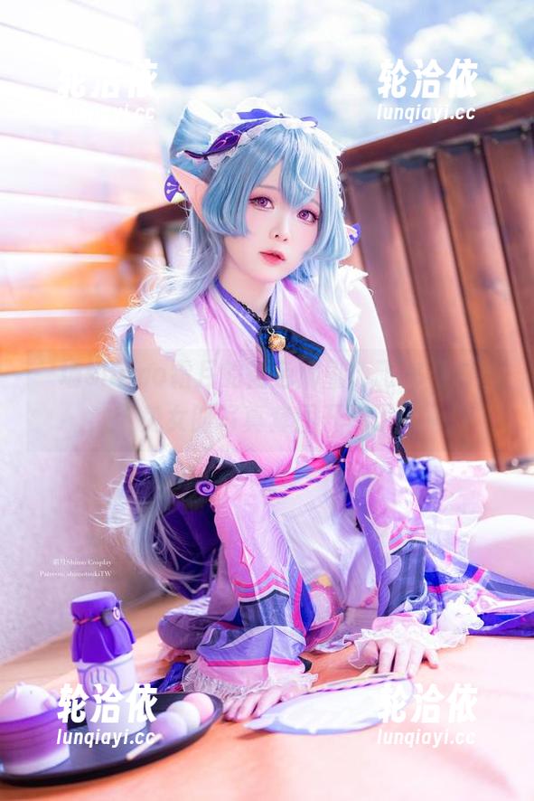 一场shimo霜月的蓝色闹剧，飞鸟马时的兔女郎写真套图开幕了
