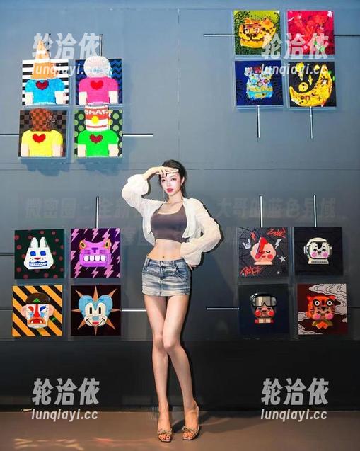 微密圈 - 全新视角：徐珺大哥的蓝色异域套图，快来瞧瞧