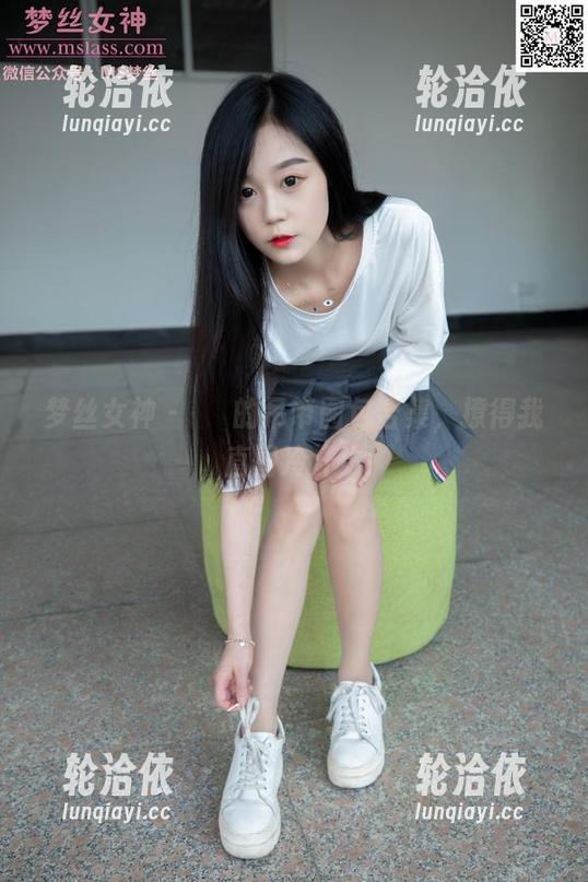 梦丝女神 - 玥玥的吊带图包合集，撩得我直冒冷汗！