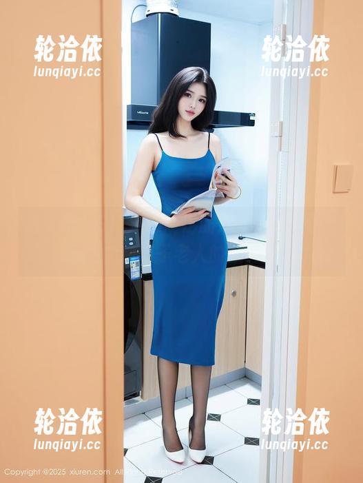 秀人网 - Elise谭晓彤的户外图包，仿佛就是个白胡子老人的藏宝图。