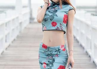 魅妍社 – FoxYini孟狐狸的最新白皙诱惑，谁能抗拒？