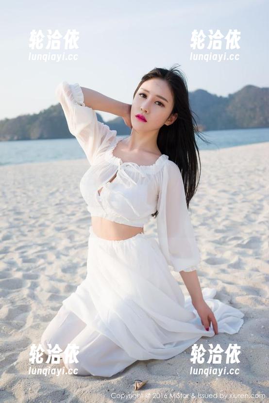 魅妍社 - 天台上的小狐狸Kathryn定制：好像在网络上看到过类似，但这次更吸引